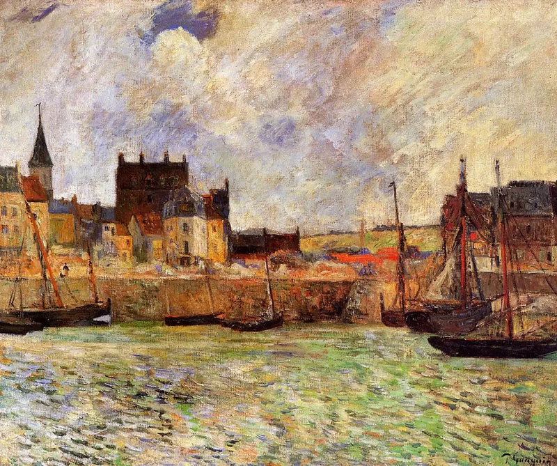 Dieppe Limanı - Paul Gauguin