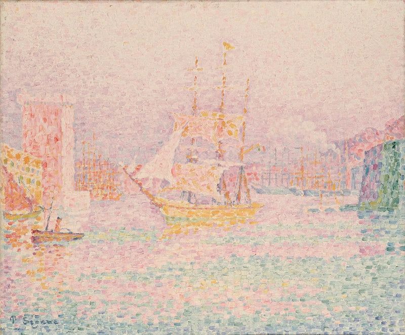 Marsilya Limanı - Paul Signac