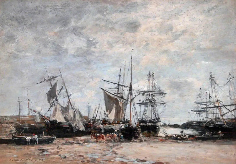 Pontrieux Limanı - Eugène Boudin