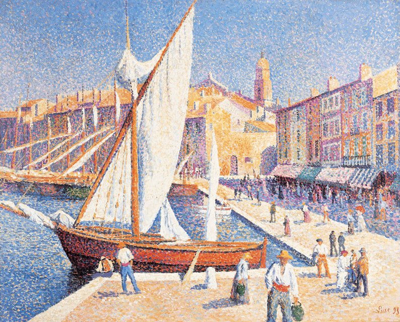 Saint-Tropez Limanı - Maximilien Luce