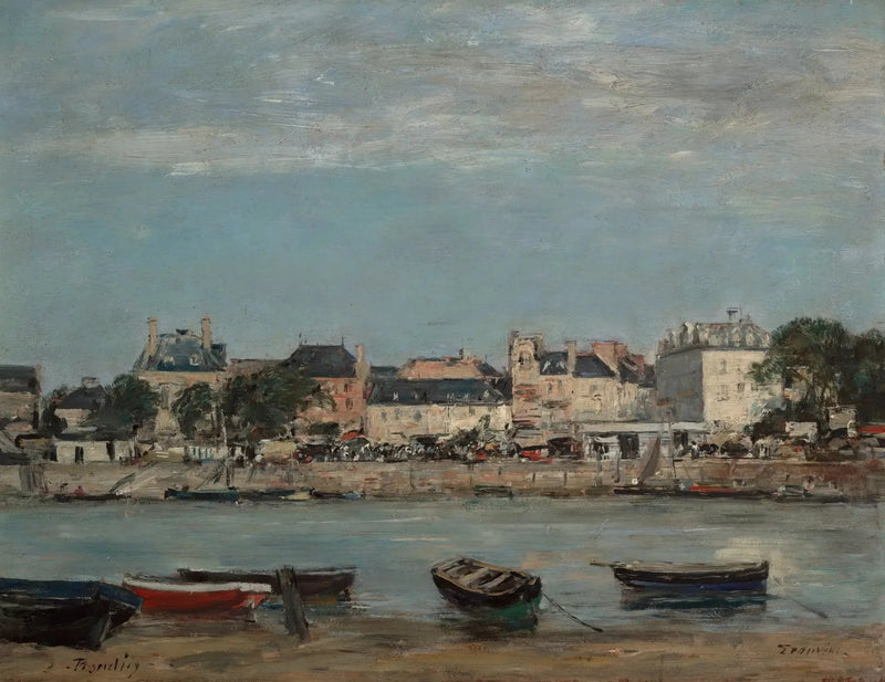 Trouville Limanı - Eugène Boudin
