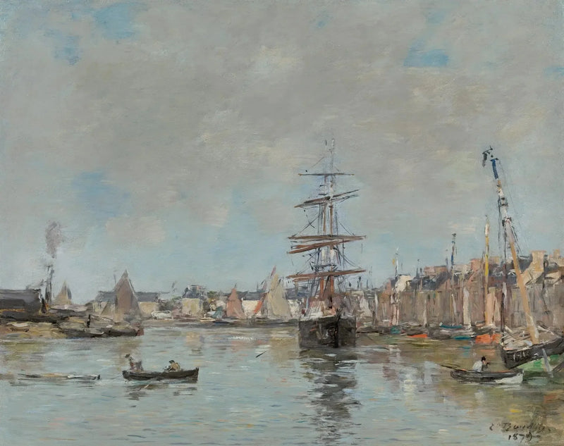 Trouville Limanı - Eugène Boudin