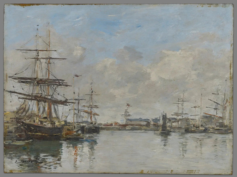 Le Havre Limanı - Eugène Boudin