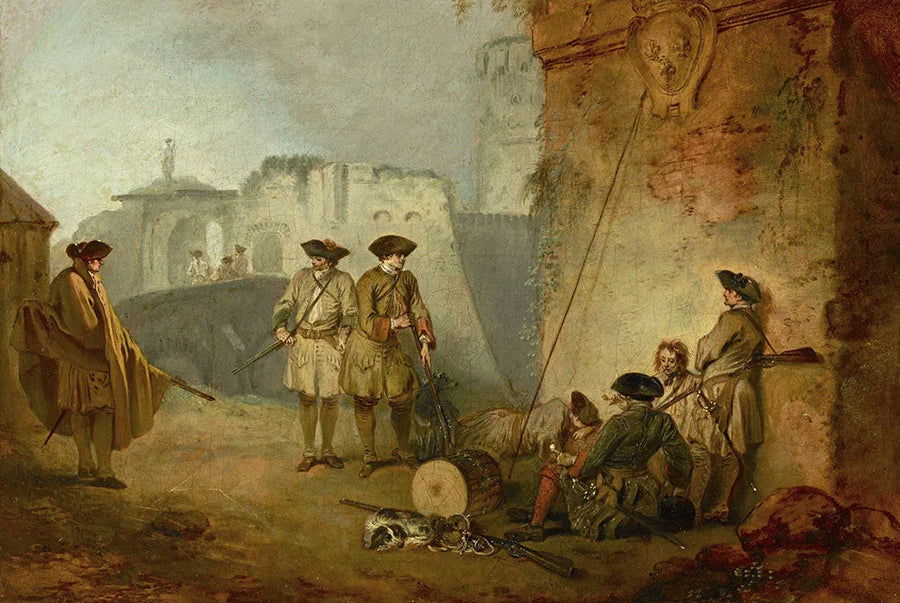 Valenciennes Kapısı - Antoine Watteau