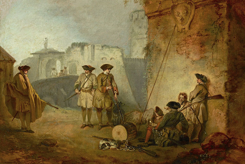 Valenciennes Kapısı - Antoine Watteau