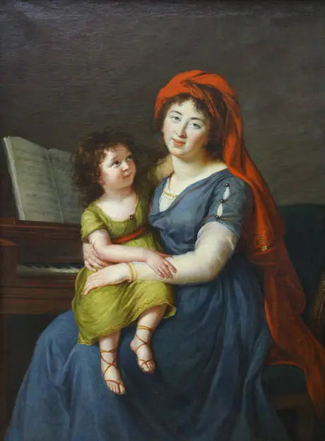 Prenses Ekaterina Nikolaevna Menchikova'nın Portresi - Élisabeth Vigée Le Brun
