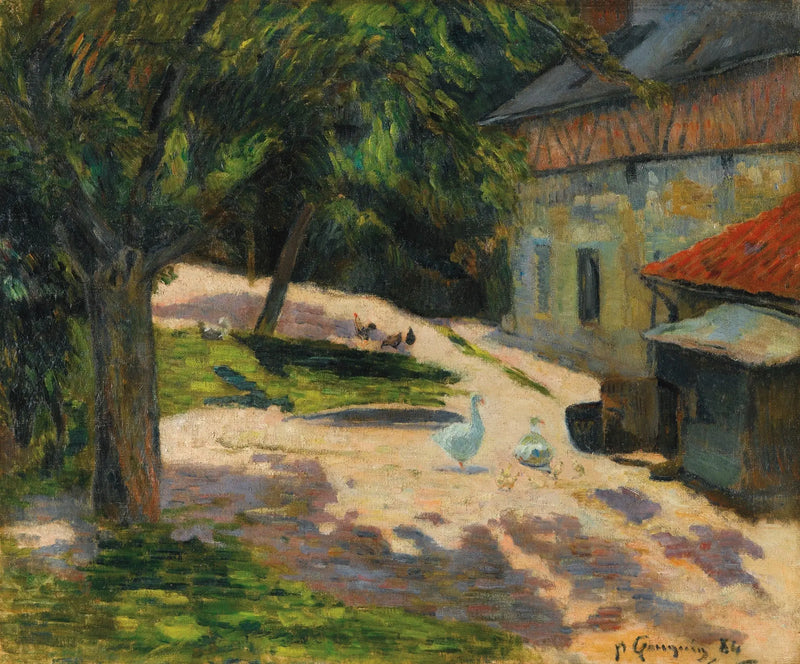 Tavuk Kümesi - Paul Gauguin