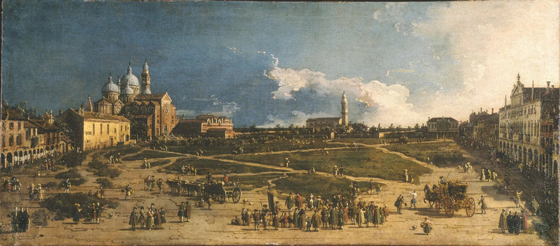 Padova'daki Pra della Valle - Canaletto