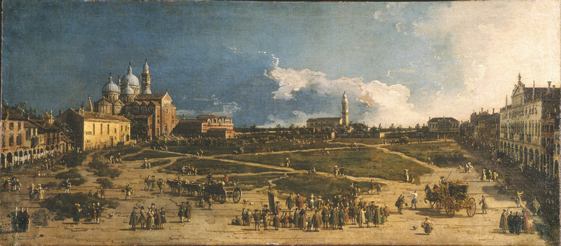 Padova'daki Pra della Valle - Canaletto