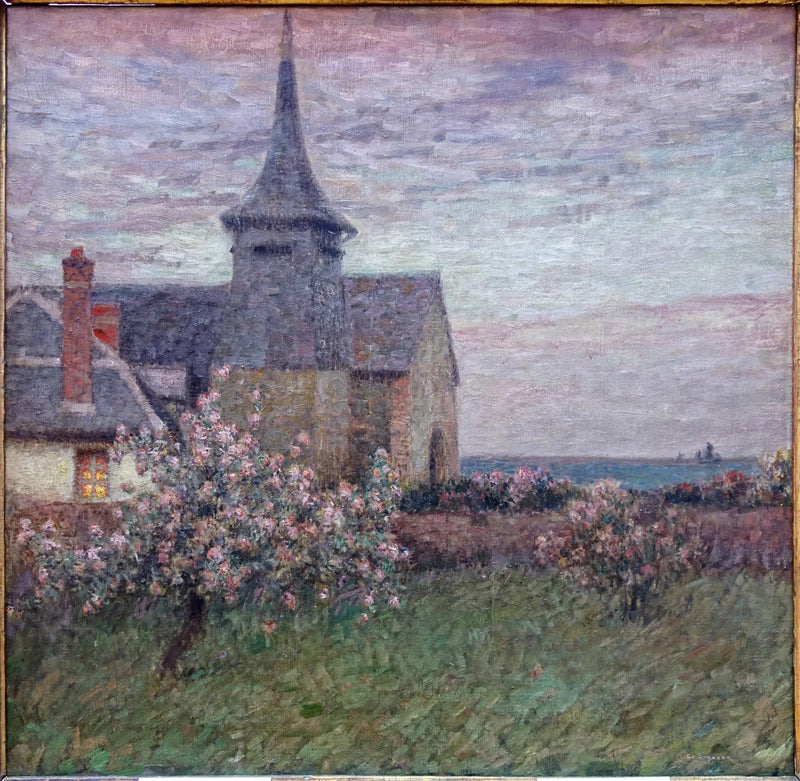 Gerberoy papaz evi ve kilisesi - Henri Le Sidaner
