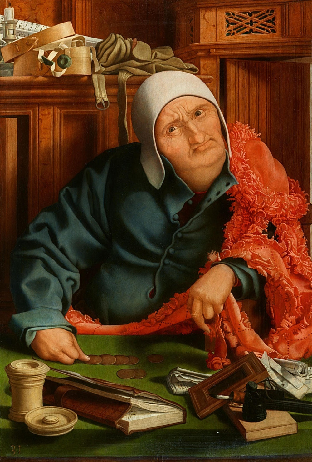 Le prêteur d’argent - Marinus van Reymerswale - Alpha Reproduction
