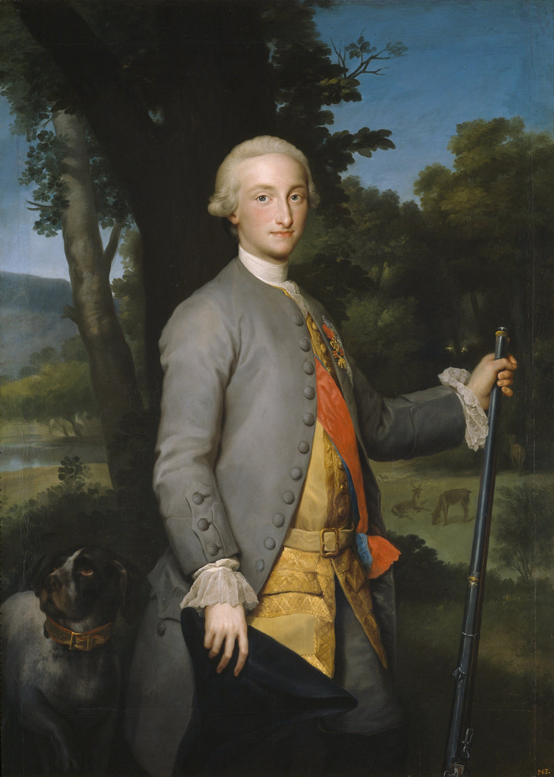 Asturya Prensi, gelecekteki İspanya Kralı IV. Charles - Anton Raphael Mengs