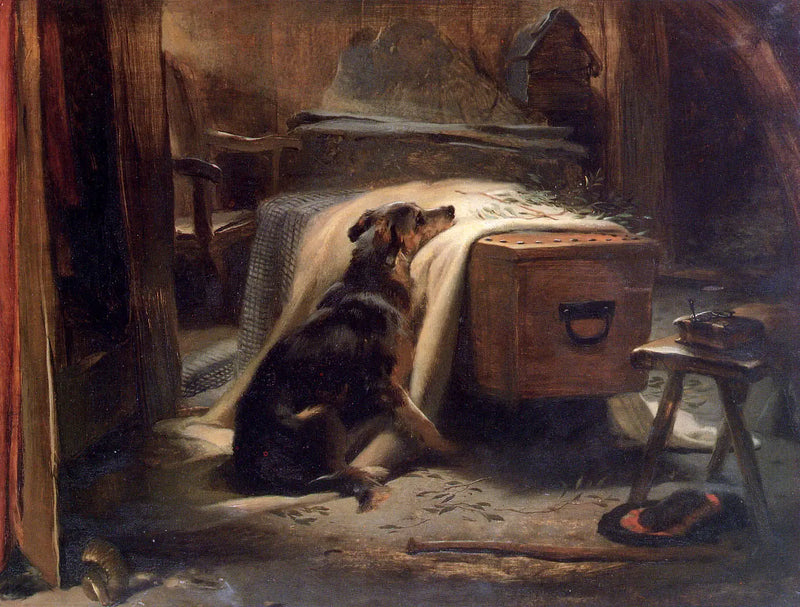 Yaşlı Çobanın En Öfkeli Ağlayanları - Edwin Henry Landseer