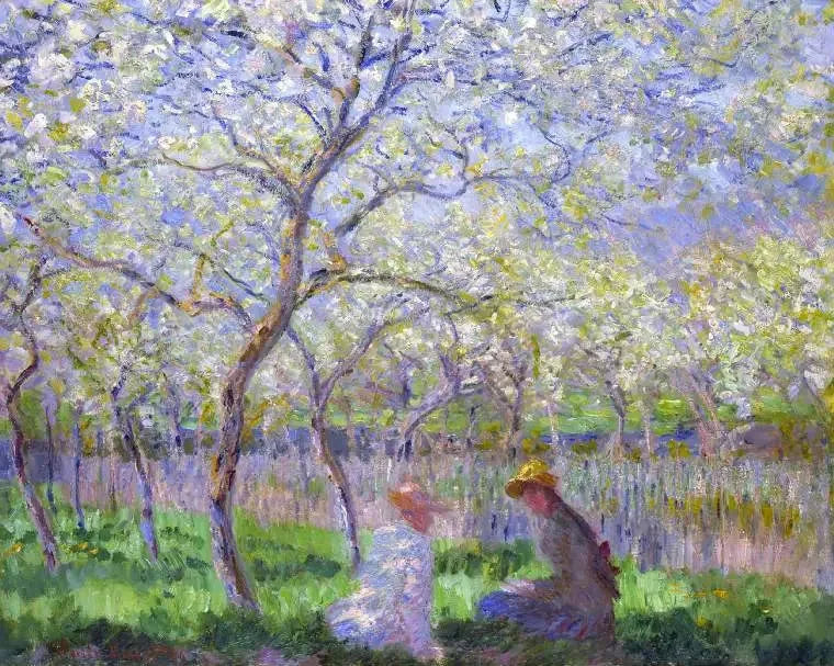 İlkbahar - Claude Monet