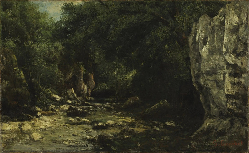 Kara Kuyusu - Gustave Courbet