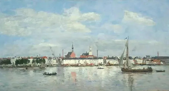 Anvers Rıhtımı (1874) - Eugène Boudin