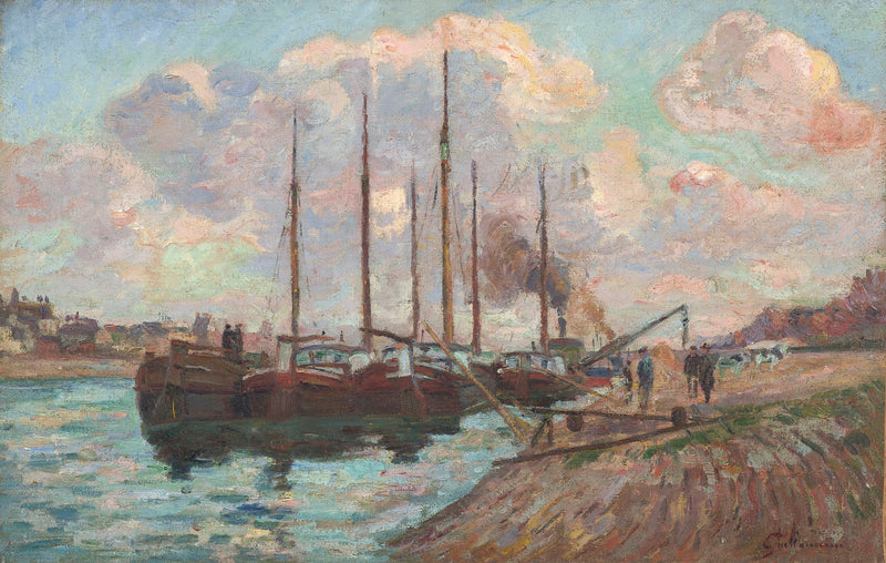 Le Quai d'Austerlitz - Armand Guillaumin
