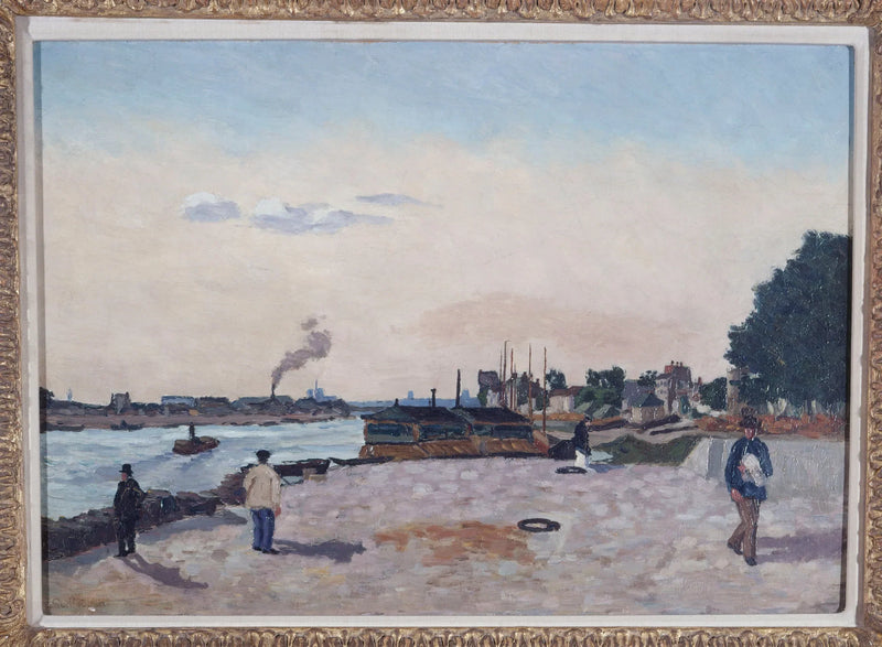 Bercy İskelesi, yaklaşık 1874 - Armand Guillaumin