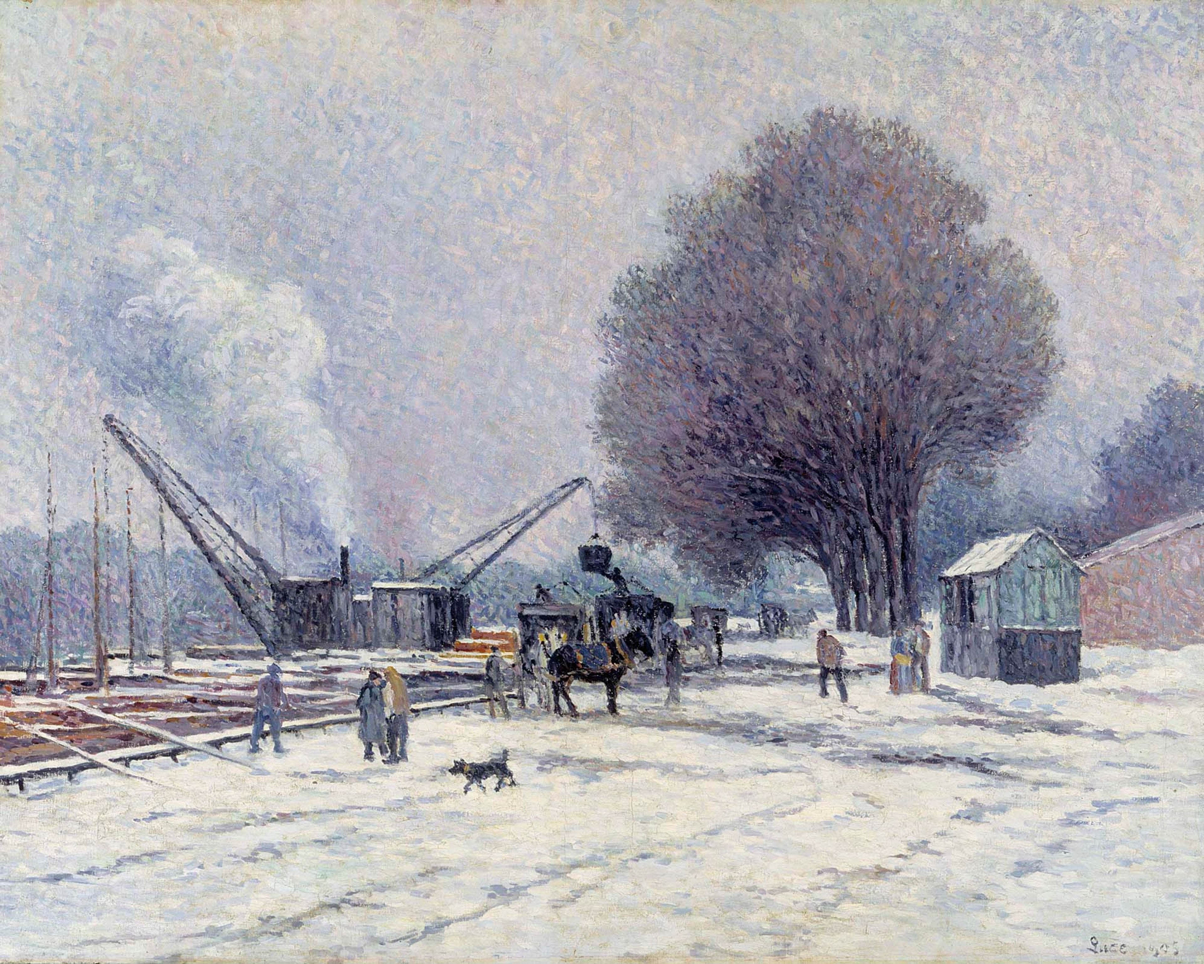 Le quai de Boulogne - Maximilien Luce