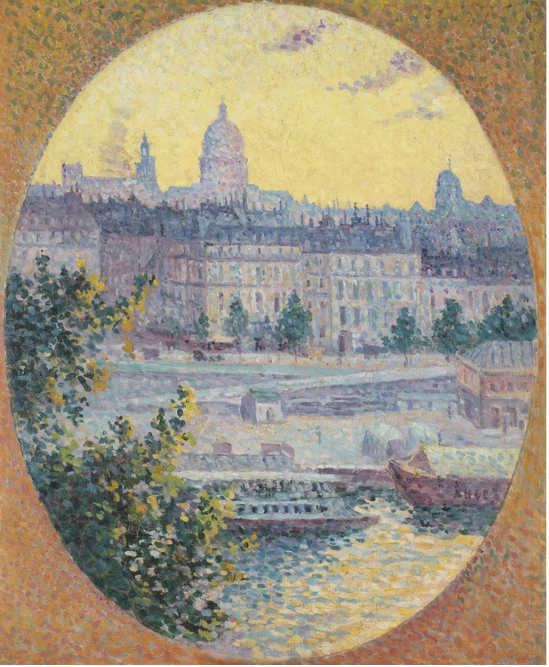 Montebello Rıhtımı ve Sainte-Geneviève Tepesi - Maximilien Luce