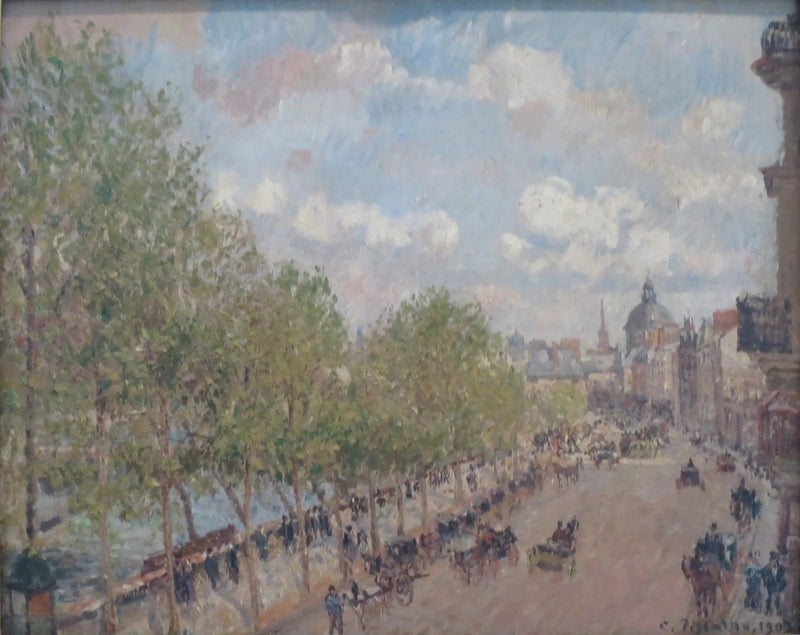 Quai Malaquais ve Enstitü (Fransa), Bahar, Güneş (Dördüncü Seri) - Camille Pissarro