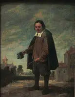Elinde çan tutan Le Queteur - David Teniers le Jeune