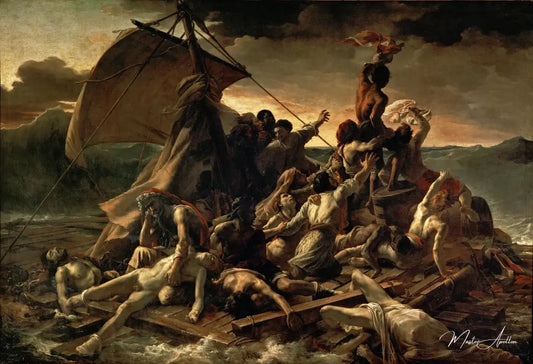 Le radeau de la Méduse - Théodore Géricault - Reproductions de tableaux et peintures haut de gamme