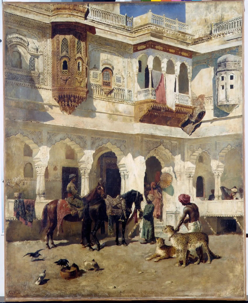 Le Rajah avına çıkıyor - Edwin Lord Weeks