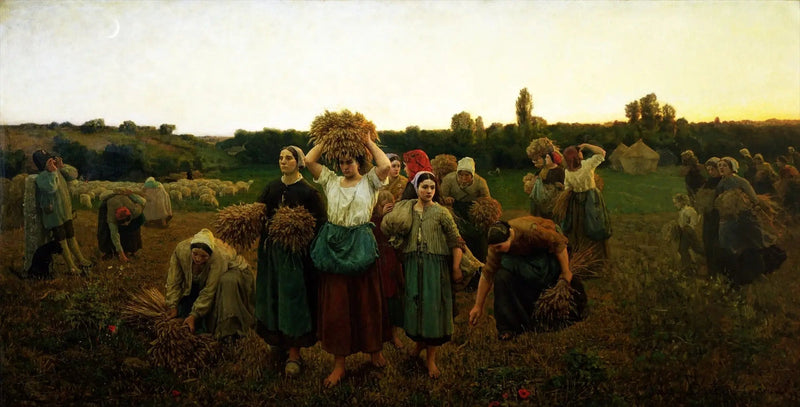 Hatırlatma: Harmancılar - Jules Breton