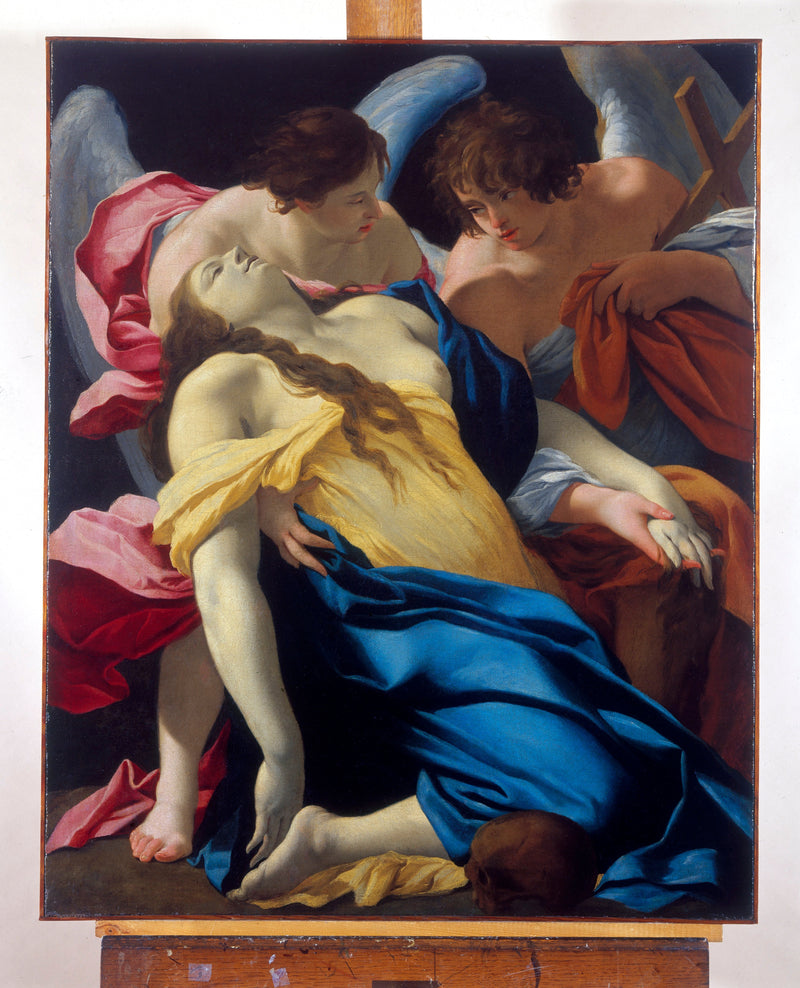Sainte Madeleine'nin Hazza Çekilişi - Simon Vouet