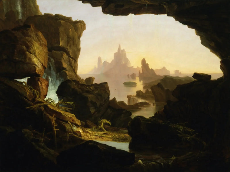 Nuh Tufanı Sularının Geri Akışı - Thomas Cole