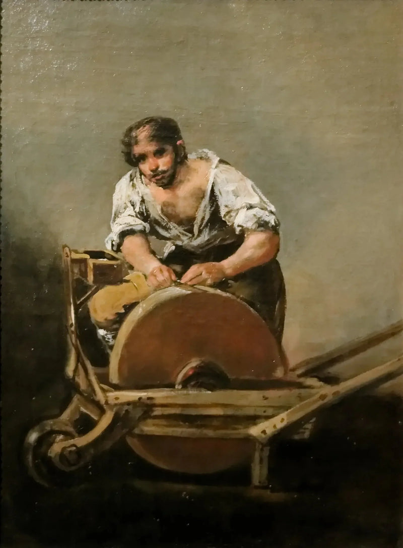 Taşlama Ustası - Francisco de Goya