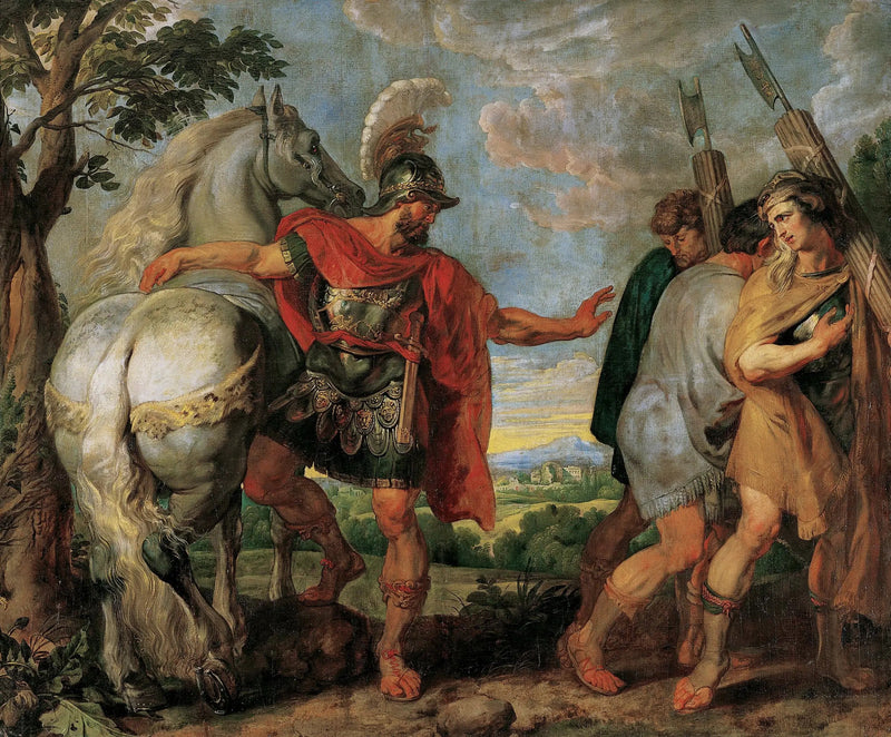 Lictorların Dışarı Atılması - Peter Paul Rubens