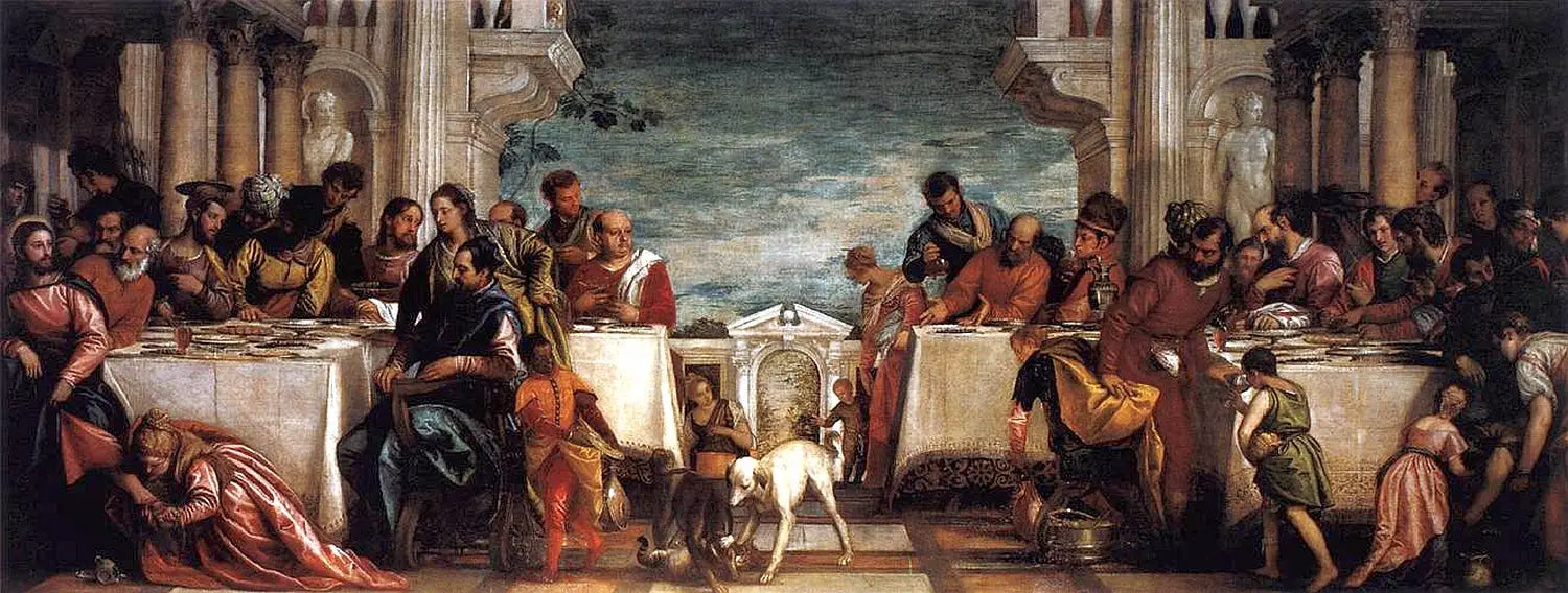 Le Repas chez Simon - Paul Véronèse - Alpha Reproduction