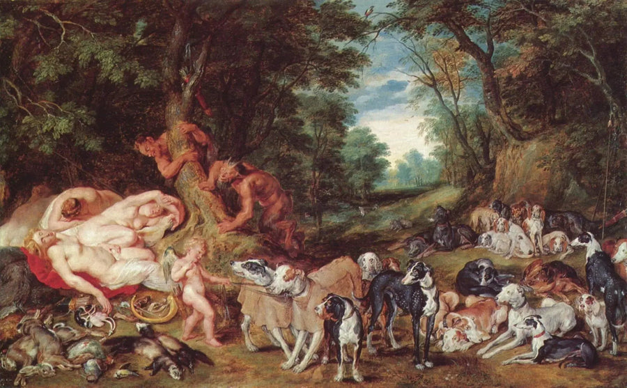 Diane ve Nymphleri Dinlenmesi - Peter Paul Rubens