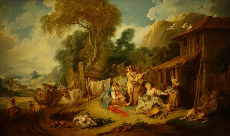 Çiftçilerin Dinlenmesi - François Boucher