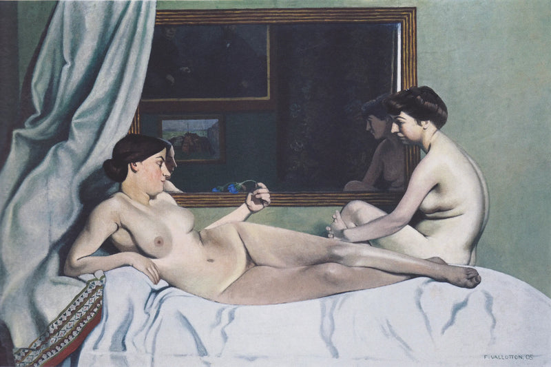 Modellerin Dinlenmesi - Félix Vallotton