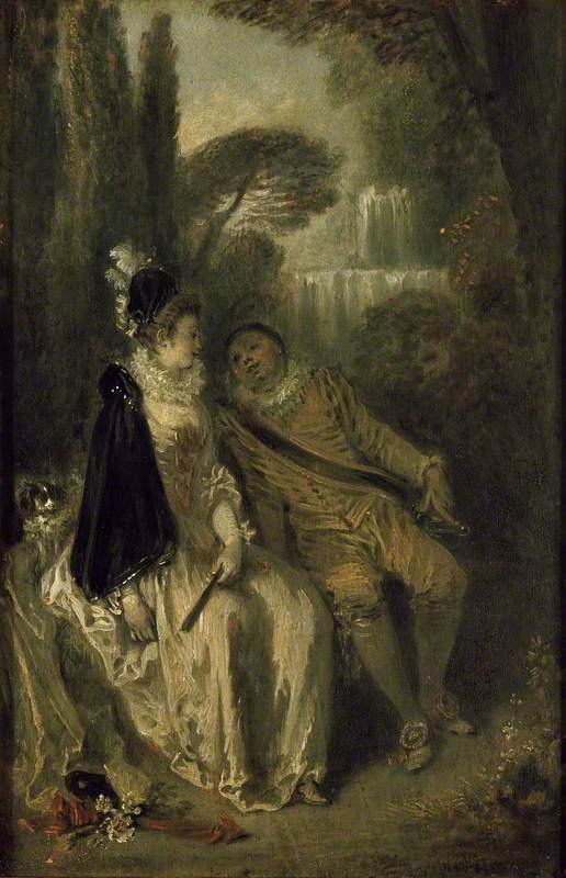 Zarif Dinlenme - Antoine Watteau