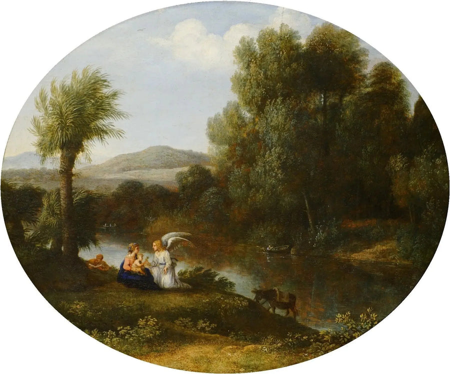 Mısır'a Kaçışta Dinlenme - Claude Lorrain