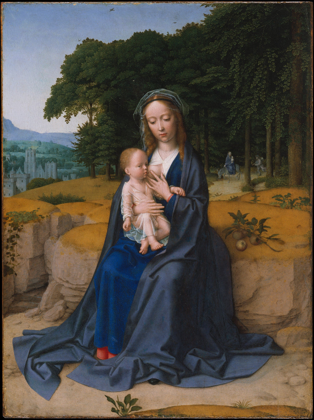 Le Repos pendant la fuite en Égypte - Gérard David - Alpha Reproduction