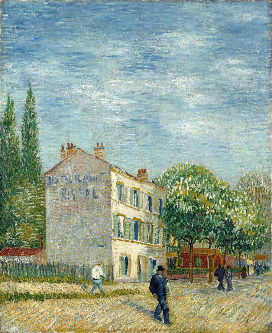Asnières'deki Rispal Restoranı - Vincent van Gogh