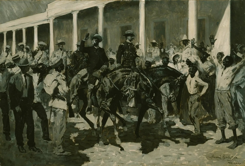 Gomez'in Havana'ya Dönüşü - Frederic Remington