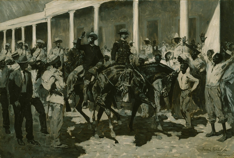 Gomez'in Havana'ya Dönüşü - Frederic Remington