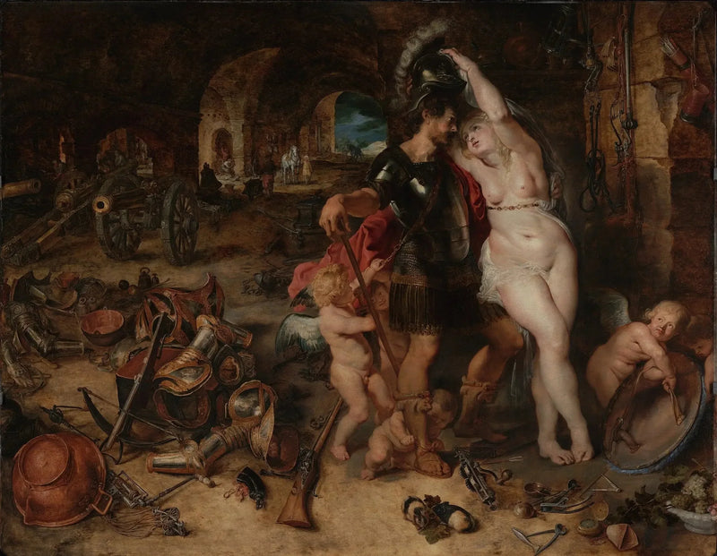 Savaşın Dönüşü: Venüs Tarafından Silahsızlandırılan Mart - Peter Paul Rubens