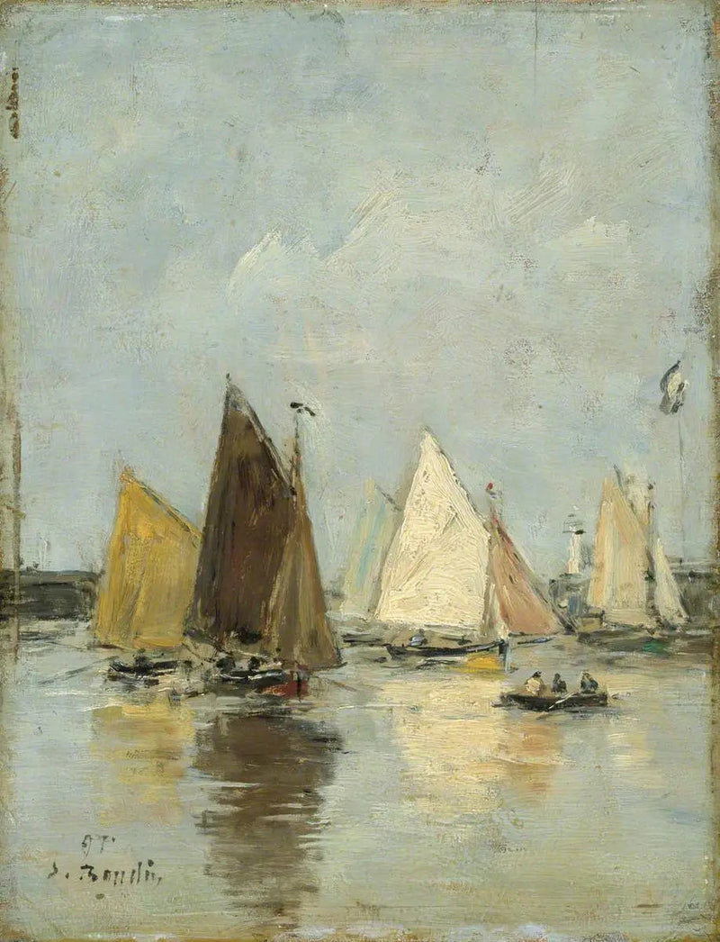 Botların Dönüşü - Eugène Boudin