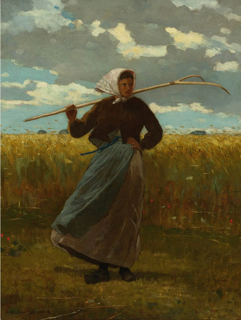 Le retour du glaneur - Winslow Homer