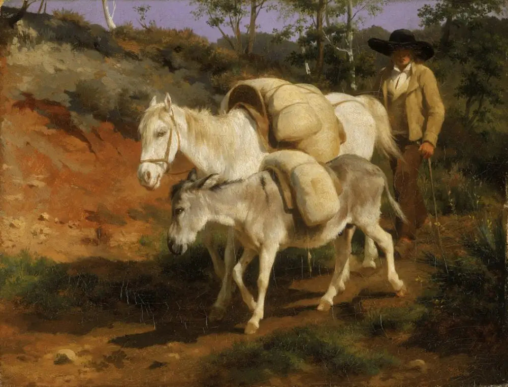 Le retour du moulin - Rosa Bonheur - Alpha Reproduction
