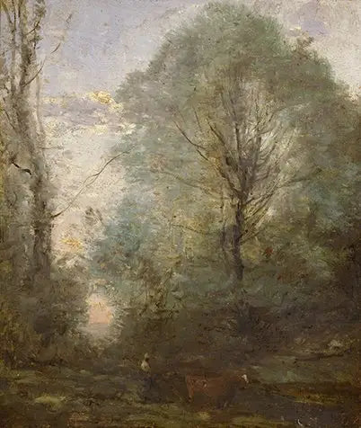 Küçük Bouvier'in Dönüşü - Jean-Baptiste Camille Corot
