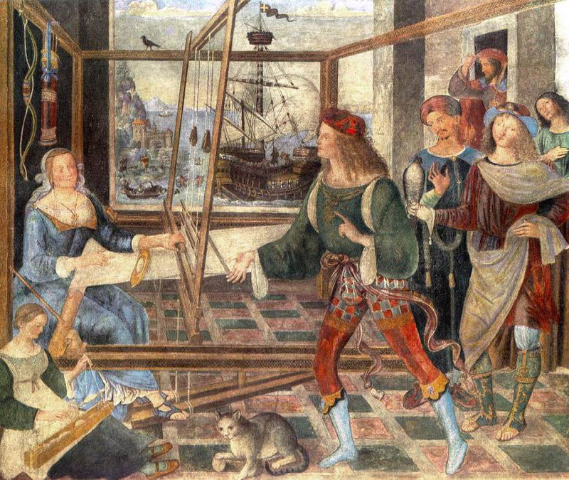 Ulysses'in Dönüşü - Pinturicchio