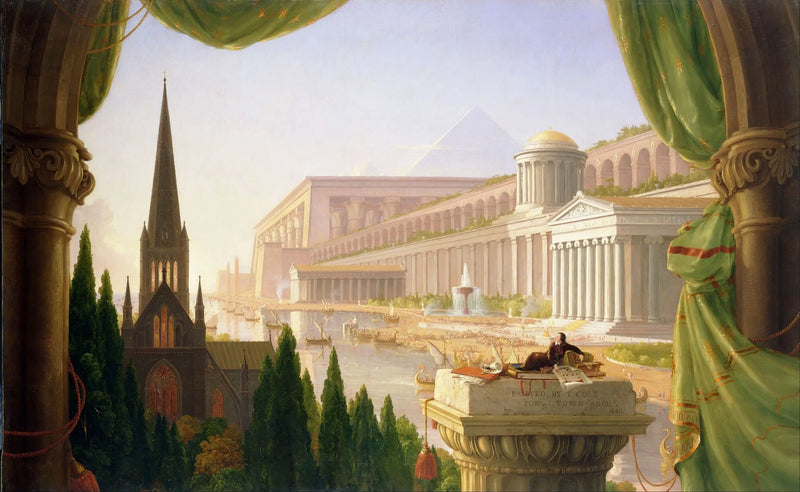Mimarın Rüyası - Thomas Cole
